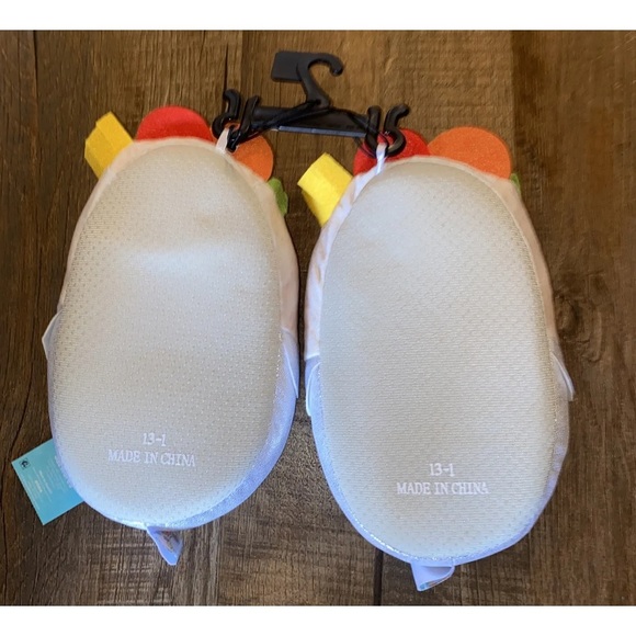 B1G1 Squishmallows Kids Bernardo the Burrito Plush Slipper Size 13/1 New - Picture 5 of 5